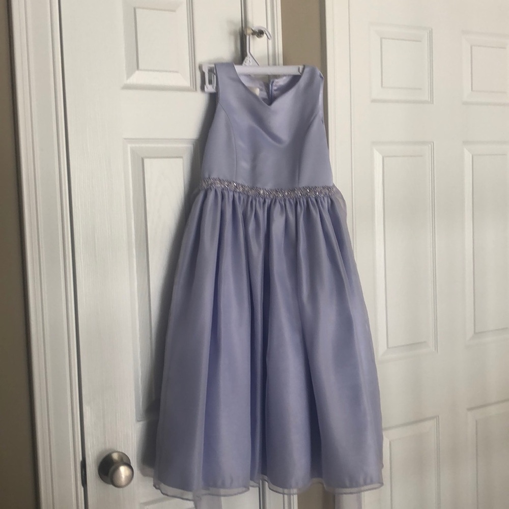 Cinderella Couture size 8 girls lavender dress